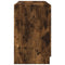 vidaXL - Wastafelkast - 78x37x59 - cm - bewerkt - hout - gerookt - eikenkleurig
