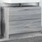 vidaXL - Wastafelkast - 78x37x59 - cm - bewerkt - hout - grijs - sonoma - eikenkleurig
