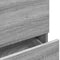 vidaXL - Wastafelkast - 78x37x59 - cm - bewerkt - hout - grijs - sonoma - eikenkleurig