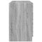 vidaXL - Wastafelkast - 78x37x59 - cm - bewerkt - hout - grijs - sonoma - eikenkleurig