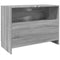 vidaXL - Wastafelkast - 78x37x59 - cm - bewerkt - hout - grijs - sonoma - eikenkleurig