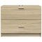 vidaXL - Wastafelkast - 78x37x59 - cm - bewerkt - hout - sonoma - eikenkleurig