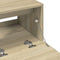 vidaXL - Wastafelkast - 78x37x59 - cm - bewerkt - hout - sonoma - eikenkleurig