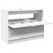 vidaXL - Wastafelkast - 78x37x59 - cm - bewerkt - hout - wit