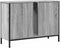 vidaXL - Wastafelkast - 80x30x60 - cm - bewerkt - hout - grijs - sonoma - eikenkleurig