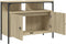 vidaXL - Wastafelkast - 80x30x60 - cm - bewerkt - hout - sonoma - eikenkleurig