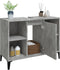 vidaXL - Wastafelkast - 80x33x60 - cm - bewerkt - hout - betongrijs
