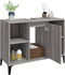 vidaXL - Wastafelkast - 80x33x60 - cm - bewerkt - hout - grijs - sonoma - eikenkleurig