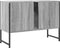 vidaXL - Wastafelkast - 80x33x60 - cm - bewerkt - hout - grijs - sonoma - eikenkleurig