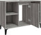vidaXL - Wastafelkast - 80x33x60 - cm - bewerkt - hout - grijs - sonoma - eikenkleurig