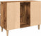 vidaXL - Wastafelkast - 80x33x60 - cm - bewerkt - hout - oud - houtkleurig