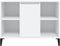 vidaXL - Wastafelkast - 80x33x60 - cm - bewerkt - hout - wit