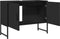 vidaXL - Wastafelkast - 80x33x60 - cm - bewerkt - hout - zwart