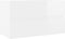 vidaXL - Wastafelkast - 80x38,5x45 - cm - spaanplaat - hoogglans - wit
