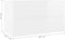 vidaXL - Wastafelkast - 80x38,5x45 - cm - spaanplaat - hoogglans - wit