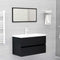 vidaXL - Wastafelkast - 80x38,5x45 - cm - spaanplaat - zwart