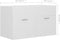 vidaXL - Wastafelkast - 80x38,5x46 - cm - spaanplaat - wit