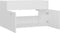 vidaXL - Wastafelkast - 80x38,5x46 - cm - spaanplaat - wit