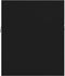 vidaXL - Wastafelkast - 80x38,5x46 - cm - spaanplaat - zwart