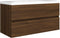 vidaXL - Wastafelkast - 90x38,5x45 - cm - bewerkt - hout - bruineikenkleurig