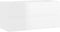 vidaXL - Wastafelkast - 90x38,5x45 - cm - spaanplaat - hoogglans - wit