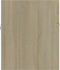 vidaXL - Wastafelkast - 90x38,5x46 - cm - bewerkt - hout - sonoma - eikenkleurig