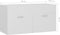 vidaXL - Wastafelkast - 90x38,5x46 - cm - bewerkt - hout - wit
