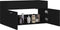 vidaXL - Wastafelkast - 90x38,5x46 - cm - spaanplaat - zwart