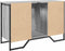vidaXL - Wastafelkast - 91x35x60 - cm - bewerkt - hout - grijs - sonoma - eikenkleurig