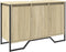 vidaXL - Wastafelkast - 91x35x60 - cm - bewerkt - hout - sonoma - eikenkleurig