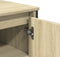 vidaXL - Wastafelkast - 91x35x60 - cm - bewerkt - hout - sonoma - eikenkleurig