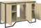 vidaXL - Wastafelkast - 91x35x60 - cm - bewerkt - hout - sonoma - eikenkleurig