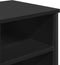 vidaXL - Wastafelkast - 91x35x60 - cm - bewerkt - hout - zwart