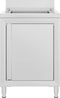 vidaXL - Wastafelkast - commercieel - 60x60x96 - cm - roestvrij - staal