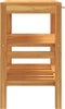 vidaXL - Wastafelkast - met - 2 - schappen - 74x45x75 - cm - massief - hout