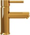 vidaXL - Wastafelkraan - 130x176 - mm - goudkleurig