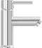 vidaXL - Wastafelkraan - 130x176 - mm - goudkleurig