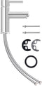 vidaXL - Wastafelkraan - 130x176 - mm - verchroomd