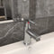 vidaXL - Wastafelkraan - 130x176 - mm - verchroomd