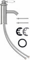vidaXL - Wastafelkraan - 130x180 - mm - zilverkleurig