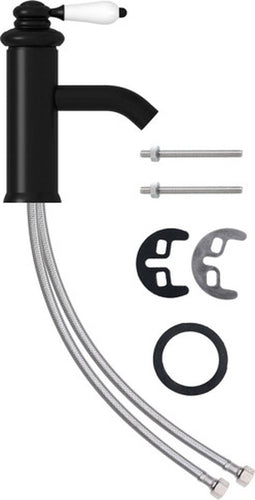 vidaXL - Wastafelkraan - 130x180 - mm - zwart