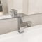 vidaXL - Wastafelkraan - met - uittrekfunctie - 157x172 - mm - zilverkleurig