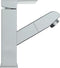 vidaXL - Wastafelkraan - met - uittrekfunctie - 157x172 - mm - verchroomd
