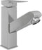 vidaXL - Wastafelkraan - met - uittrekfunctie - 157x172 - mm - zilverkleurig