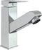 vidaXL - Wastafelkraan - met - uittrekfunctie - 157x172 - mm - verchroomd