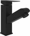 vidaXL - Wastafelkraan - met - uittrekfunctie - 157x172 - mm - zwart