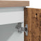 vidaXL - Wastafelonderkast - 80x46x81,5 - cm - bewerkt - hout - oud - houtkleurig