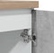 vidaXL - Wastafelonderkast - 80x46x81,5 - cm - bewerkt - hout - betongrijs