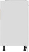 vidaXL - Wastafelonderkast - 80x46x81,5 - cm - bewerkt - hout - hoogglans - wit