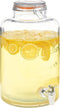 vidaXL - Waterdispenser - XXL - met - kraan - 8 - L - glas - transparant